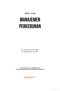 Image of Manajemen Perkebunan